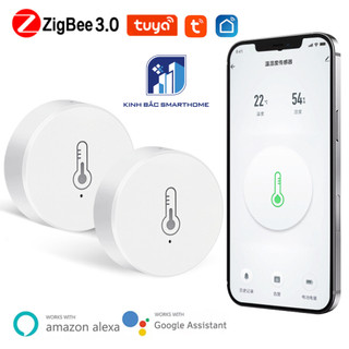 Cảm biến nhiệt độ, độ ẩm Zigbee hệ Tuya/Smart Life