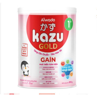 Sữa Kazu Gain Gold - Phát triển trí não, tiêu hóa khỏe mạnh [Date mới nhất 2028]