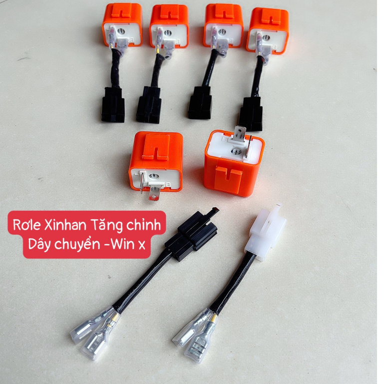 Jack chuyển và chớp xinhan từ 2 chân sang 3 chân cho winner x - vario các dòng xe chạy chớp 3 chân