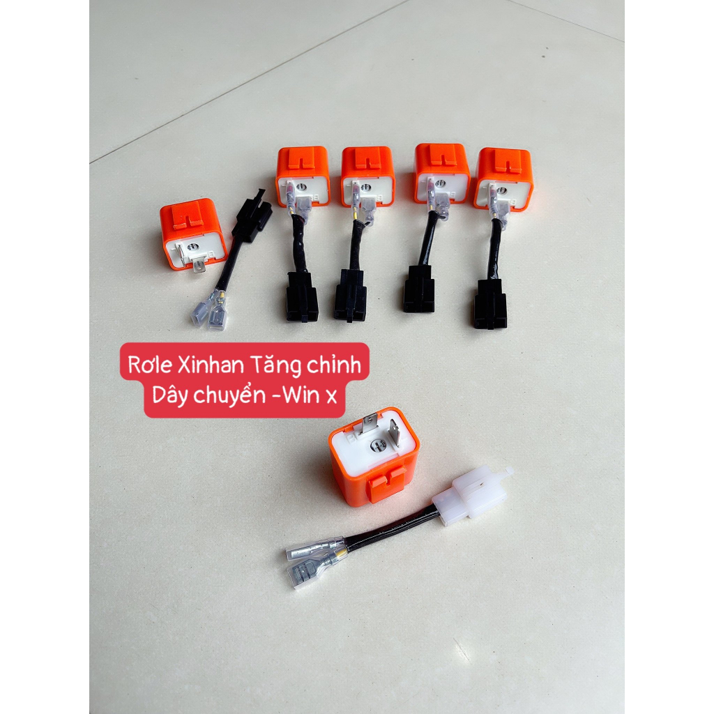 Jack chuyển và chớp xinhan từ 2 chân sang 3 chân cho winner x - vario các dòng xe chạy chớp 3 chân