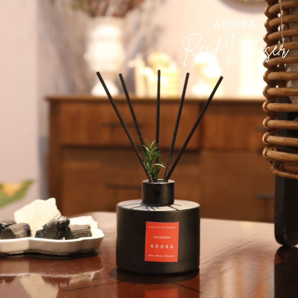 Tinh dầu thơm phòng lọ khuếch tán que sậy Dark | ADORA CANDLE reed diffuser