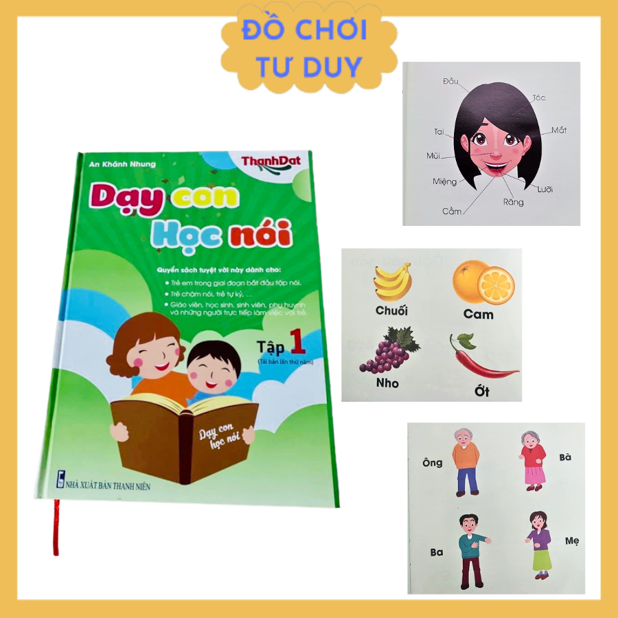 Dạy Con Học Nói T1 - Giúp Bé Phát Triển Ngôn Ngữ Sớm