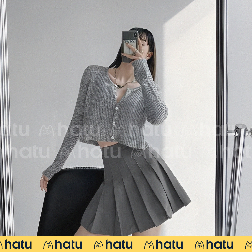 Chân váy xếp ly, chân váy tennis 2 lớp có quần bảo hộ bên trong, chất tuyết mưa dày, trend Douyin, Ullzang Hàn - 4 Size