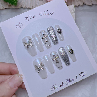 Nail box thiết kế tráng gương bạc phối thánh giá