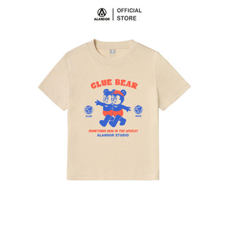 Áo Thun Baby Tee tay ngắn cotton premium Glue Bear