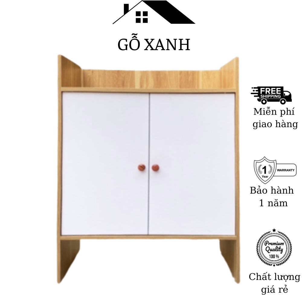Tủ Đựng Giày 2 Cánh 4 Ngăn Cao Cấp - Tủ Đựng Giày Tiện Lợi Bền Đẹp
