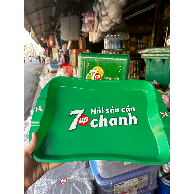 MÂM / KHAY CHỮ NHẬT 7UP