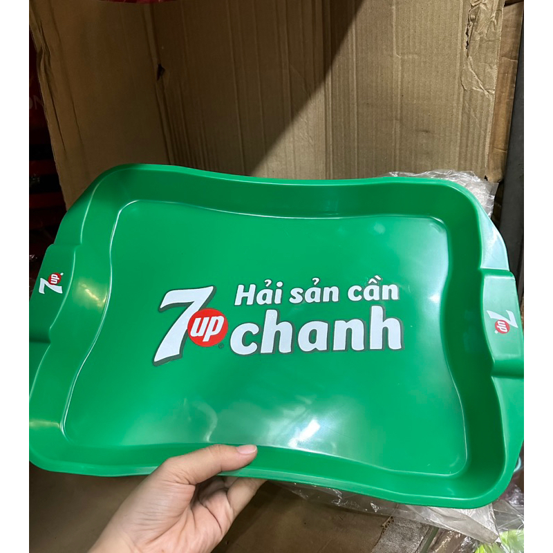 MÂM / KHAY CHỮ NHẬT 7UP