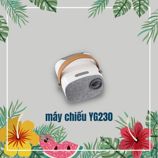 Máy chiếu mini YG230 chính hãng, hỗ trợ kết nối không dây điện thoại/máy tính bảng chất lượng HD