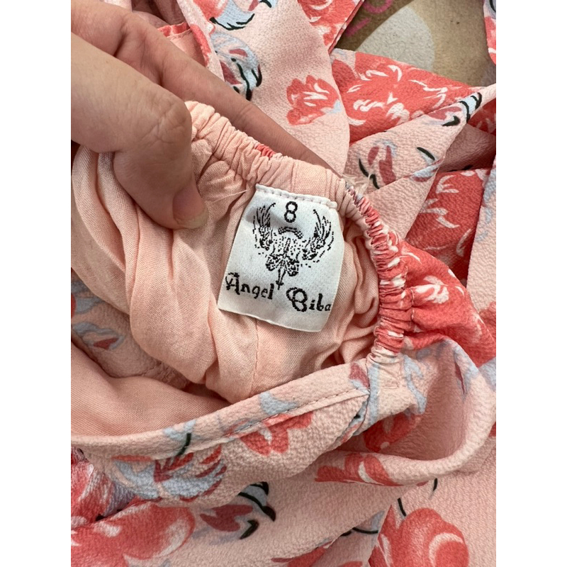 Thanh lý jumpsuit màu cam san hô size M