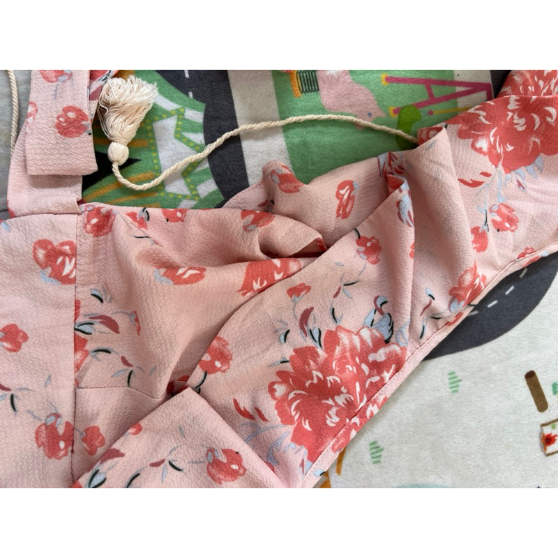 Thanh lý jumpsuit màu cam san hô size M