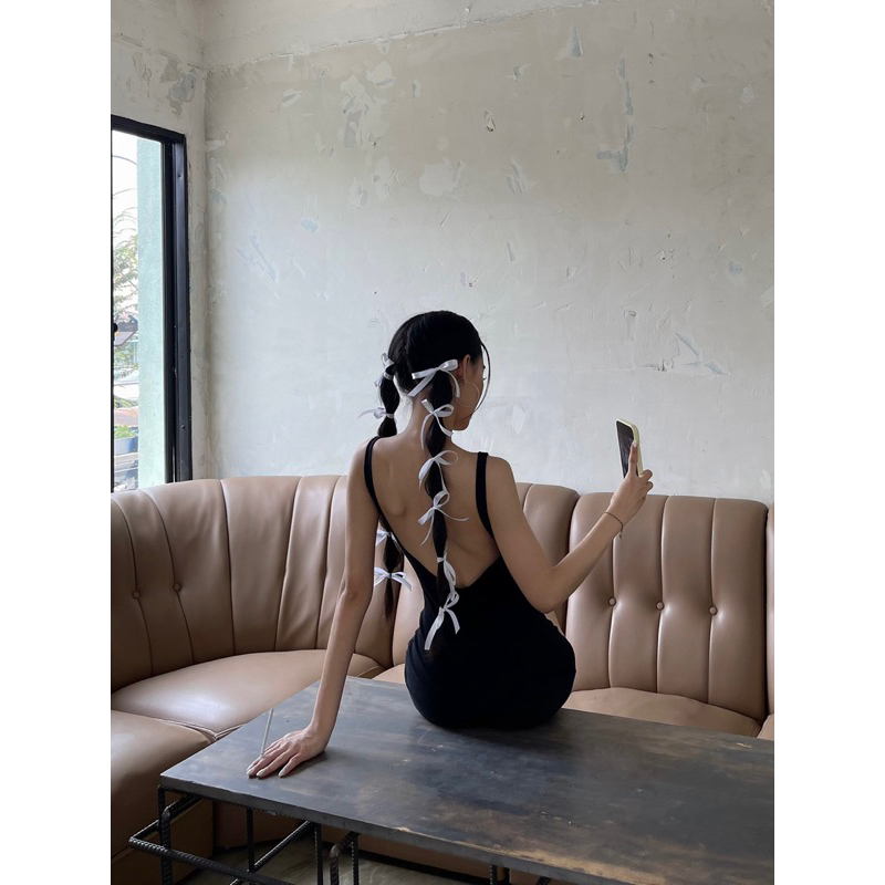 Đồ liền thân Jumpsuit Khoét Lưng | 3DOTS