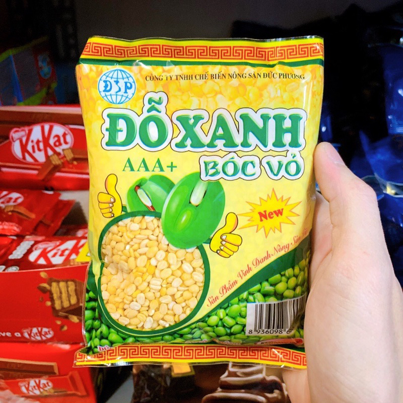 ĐỖ XANH BÓC VỎ GÓI 200g loại AAA+