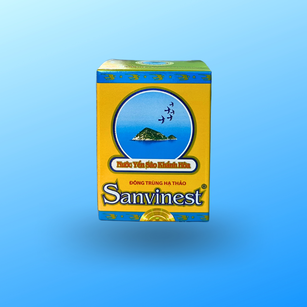 Nước Yến sào Sanvinest Khánh Hòa Đông trùng hạ thảo đóng lọ 70ml - 208