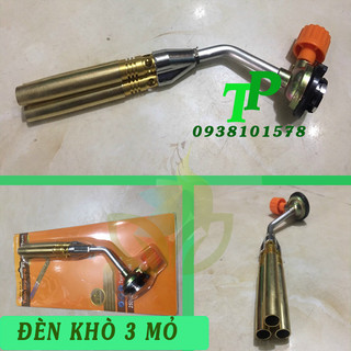 Đèn khò 3 mỏ, đèn khò gas hàn ống đồng 3 mỏ