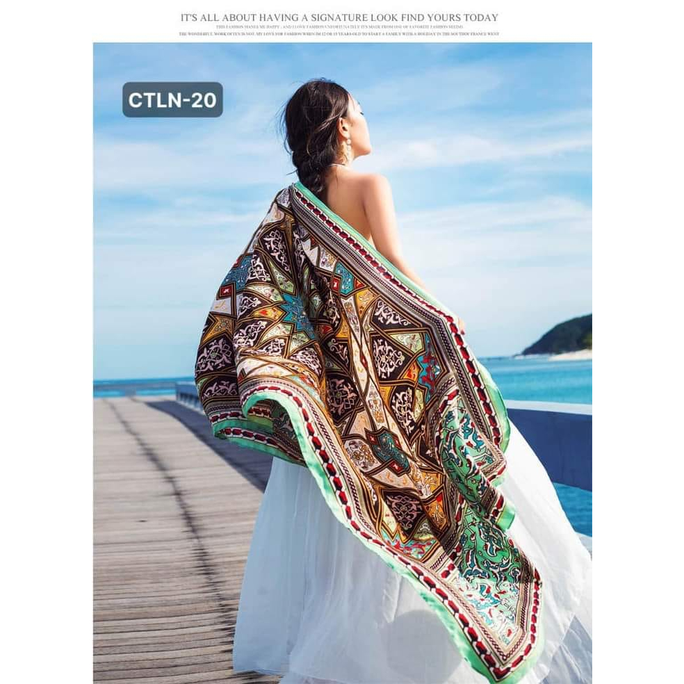 Khăn choàng đi biển Boho Vintage