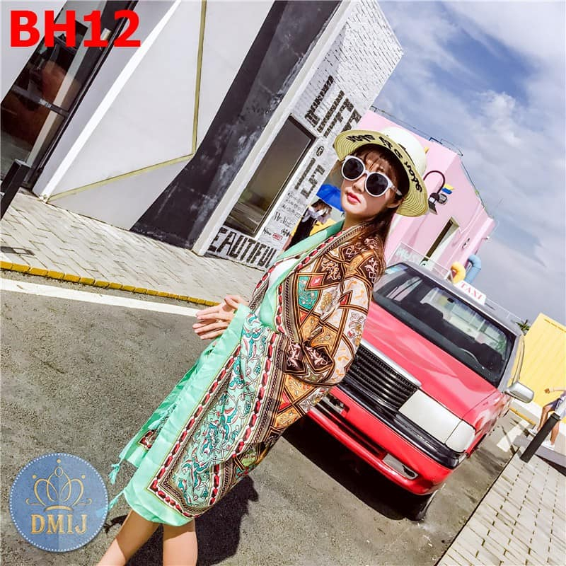 Khăn choàng đi biển Boho Vintage