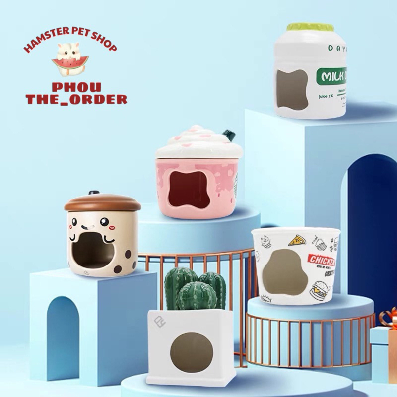 [ORDER] Nhà ngủ sứ Starbuck cho hamster