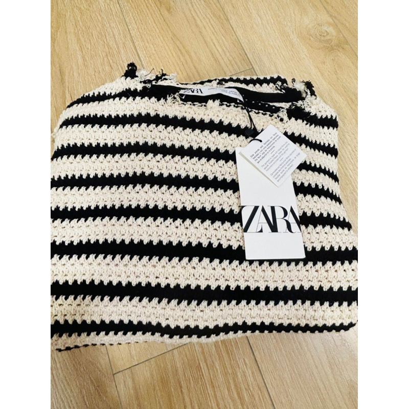 Rosy.Vintage| Đầm hiệu zara sọc dáng dài