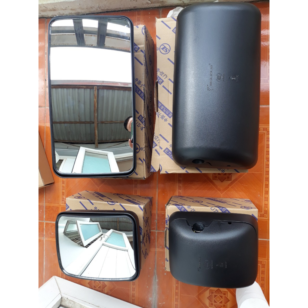 Gương chiếu hậu xe tải howo 371 380 366