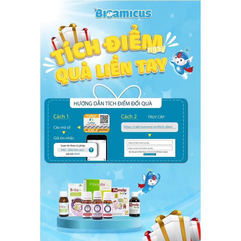 Men vi sinh 10 chủng BioAmicus Complete 10ml