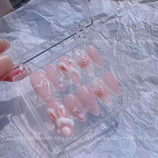 Nail box thỏ hồng thạch
