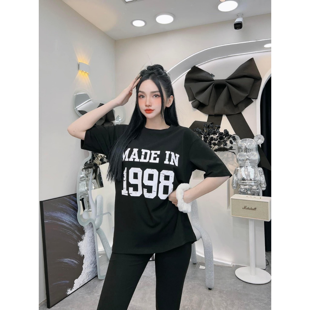 Đồ bộ nữ mặc nhà , sét bộ bigsize Hằng Moon, bộ dài cotton in số 1998