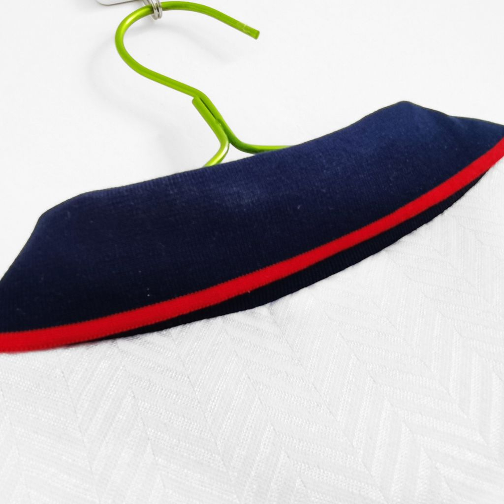 Áo bóng đá retro anh 1994 vải Cotton Polyester thời trang blockcore