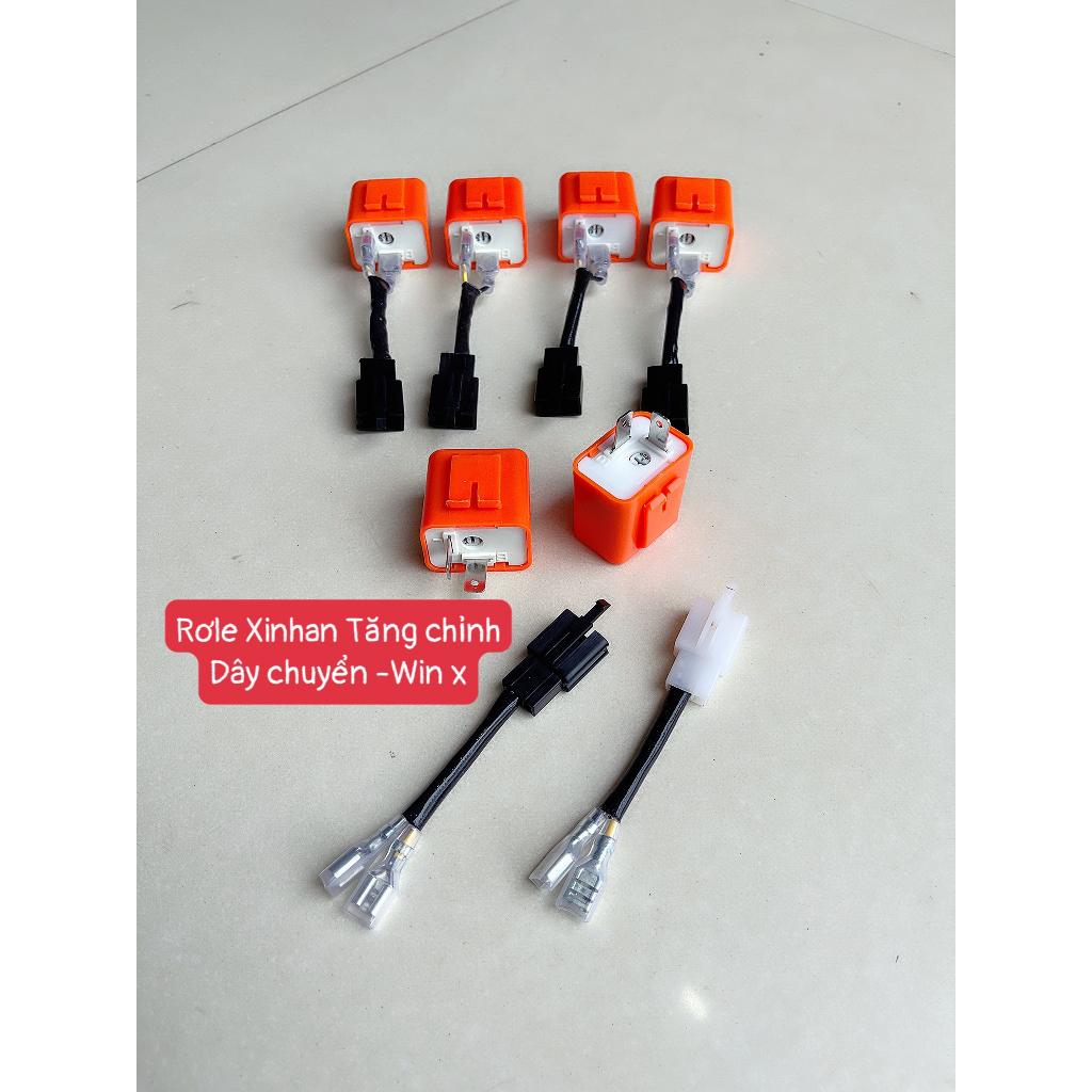 Jack chuyển và chớp xinhan từ 2 chân sang 3 chân cho winner x - vario các dòng xe chạy chớp 3 chân