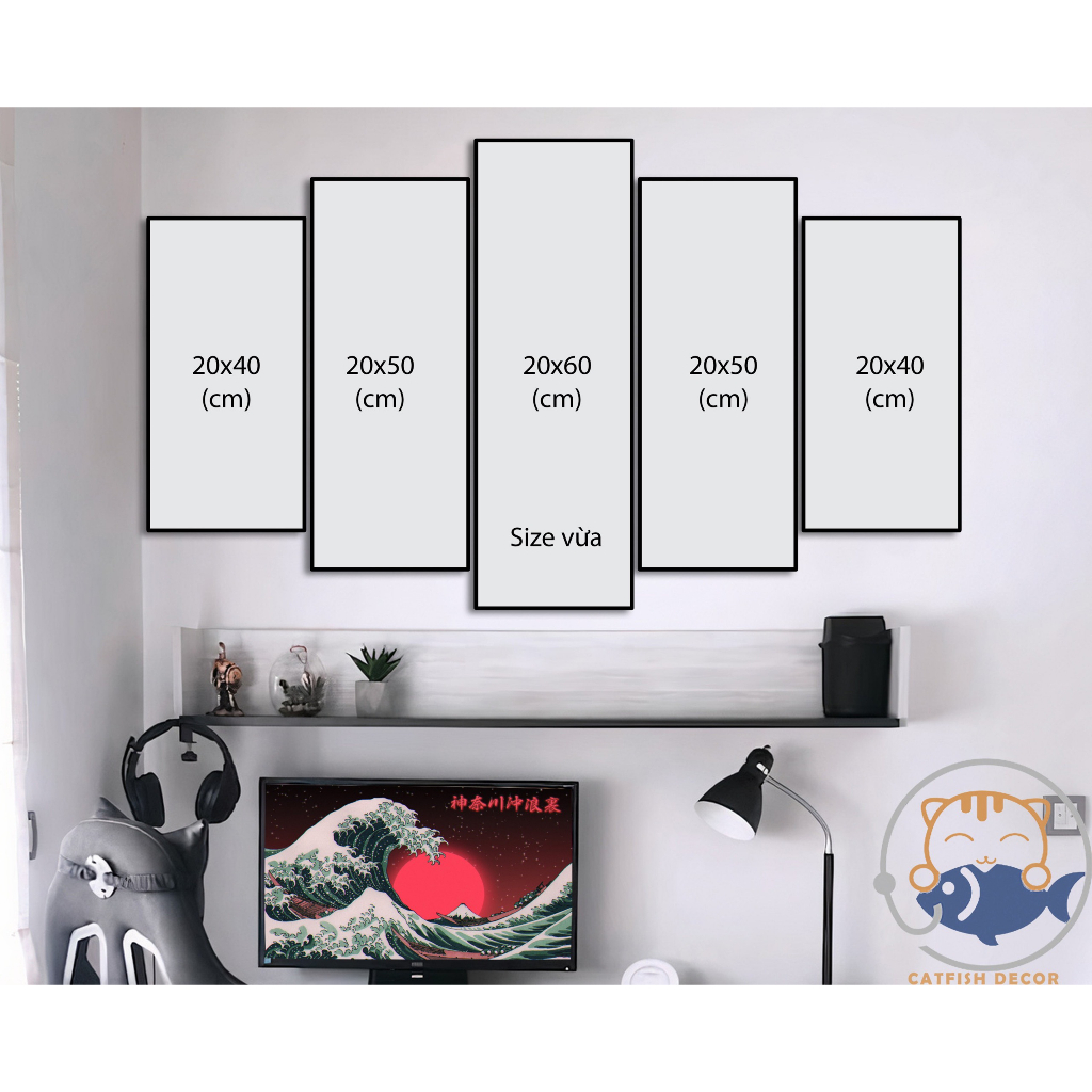 TRANH DÁN TƯỜNG Decor Phòng - TRANH DÁN TƯỜNG Decor Phòng - Long - Lân - Quy - Phụng - bộ 2