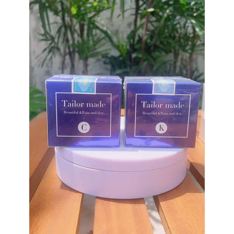 Bộ Kem Nám Tailor Made K - C xanh dương