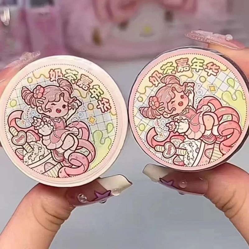 Chiết washi/PET tape Mochi lễ hội trà sữa