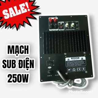 Mạch Sub Điện Siêu Trầm 250w 2 Sò Nguồn Đồng