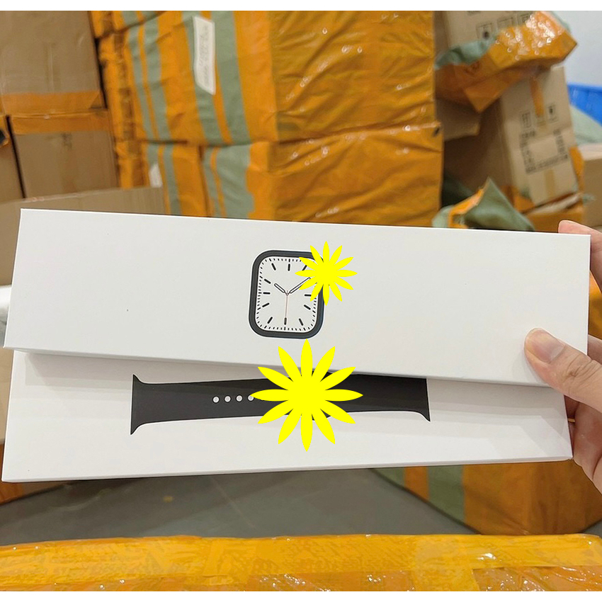 [ Bảo Hành 3 Tháng ] Đồng Hồ Thông Minh Logo Táo Seri 8 Tràn Viền Cao Cấp / Thay Ảnh Nền Tuỳ Ý - Nghe Gọi Bluetooth | BigBuy360 - bigbuy360.vn