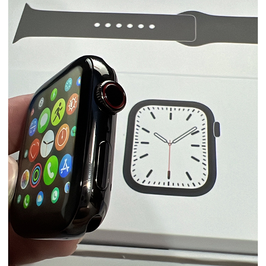 [ Bảo Hành 3 Tháng ] Đồng Hồ Thông Minh Logo Táo Seri 8 Tràn Viền Cao Cấp / Thay Ảnh Nền Tuỳ Ý - Nghe Gọi Bluetooth | BigBuy360 - bigbuy360.vn