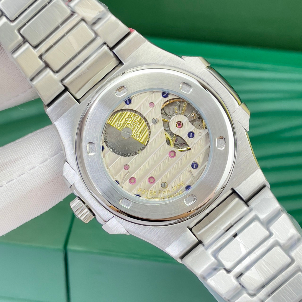 Đồng hồ nam Patek Phillip NautilusS 5712R 42mm máy cơ nhật cao cấp, chạy full 6 kim