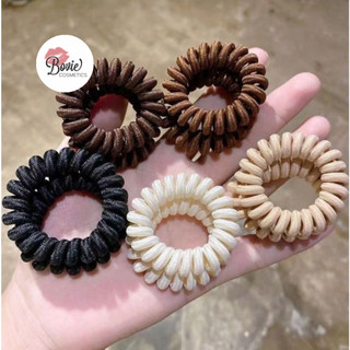 Set 5 chun buộc tóc lò xo, dây cột tóc lò xo tạo phồng tóc siêu bền