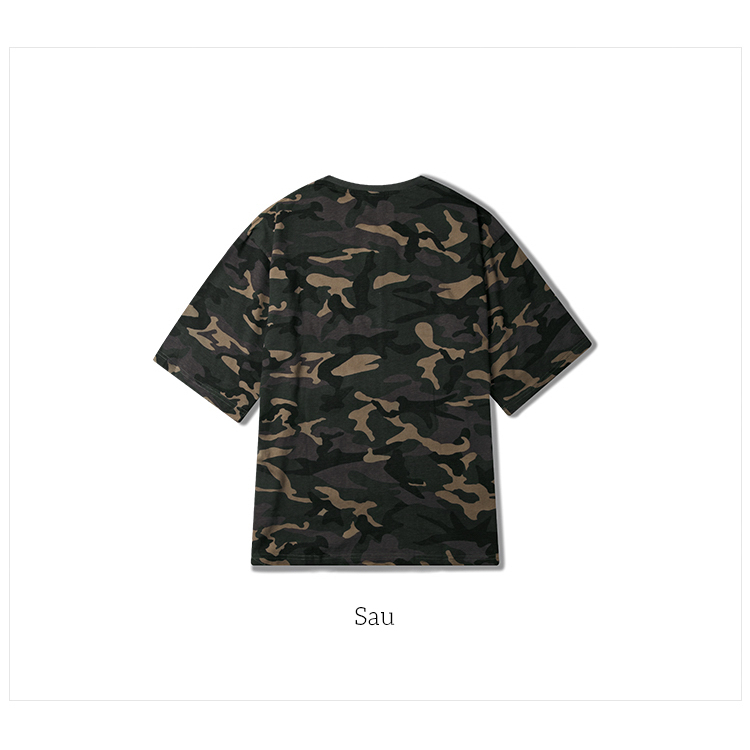 Áo Thun NELLY CAMO cotton co dãn 4 chiều, thoáng mát