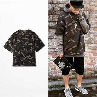Áo thun nelly camo cotton co dãn 4 chiều, thoáng mát