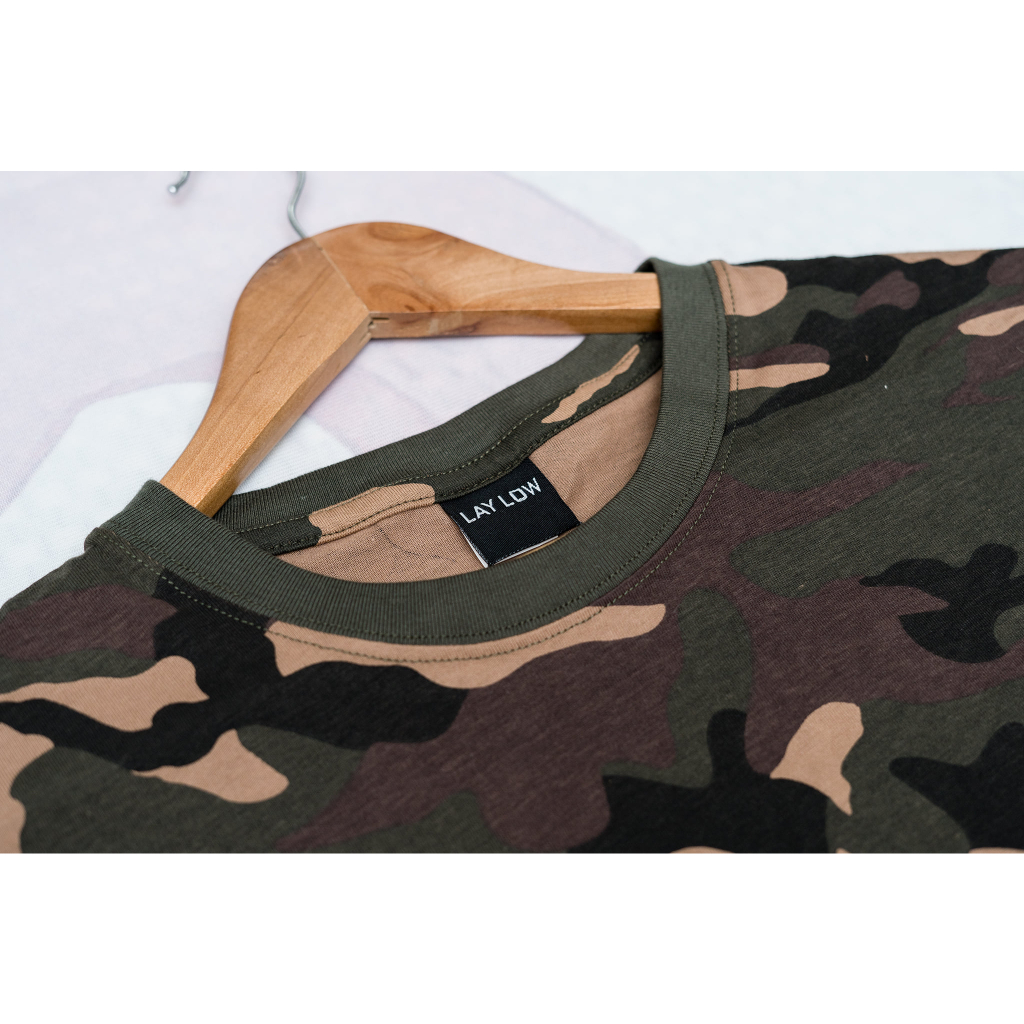 Áo Thun NELLY CAMO cotton co dãn 4 chiều, thoáng mát