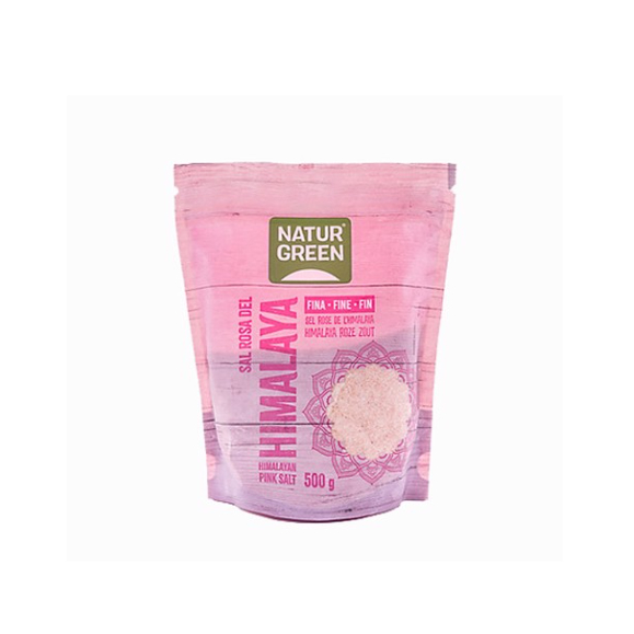 Muối hồng tự nhiên Himalaya Natur Green 500g