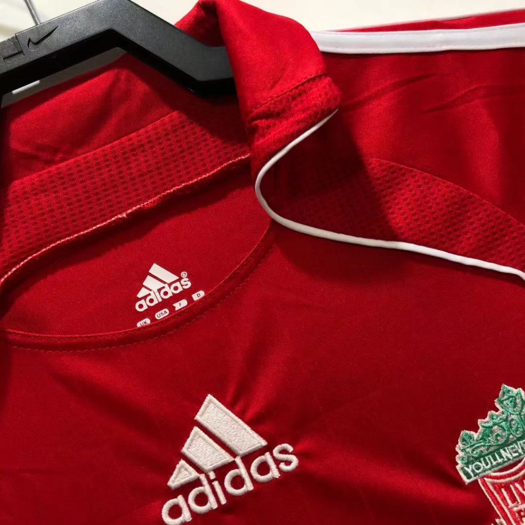 Áo bóng đá retro liverpool 2006 vải Cotton Polyester thời trang blockcore