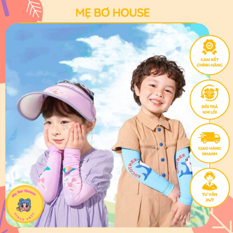 Không làm hại da tay bé vì đã có găng tay chống nắng cho bé tia cực tím hãng Kocotree