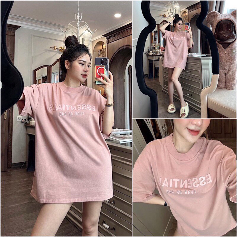 Áo Thun Nam Nữ phom rộng Chất Cotton Quảng Châu Mềm Mát Cao Cấp không xù( kèm ảnh thật)