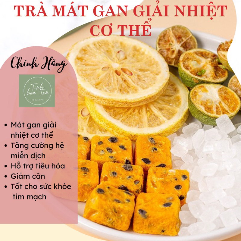 - Gói TRÀ GIẢI NHIỆT mát gan, tăng miễn dịch