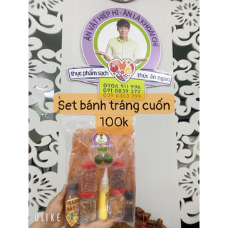 Set Bánh tráng cuốn