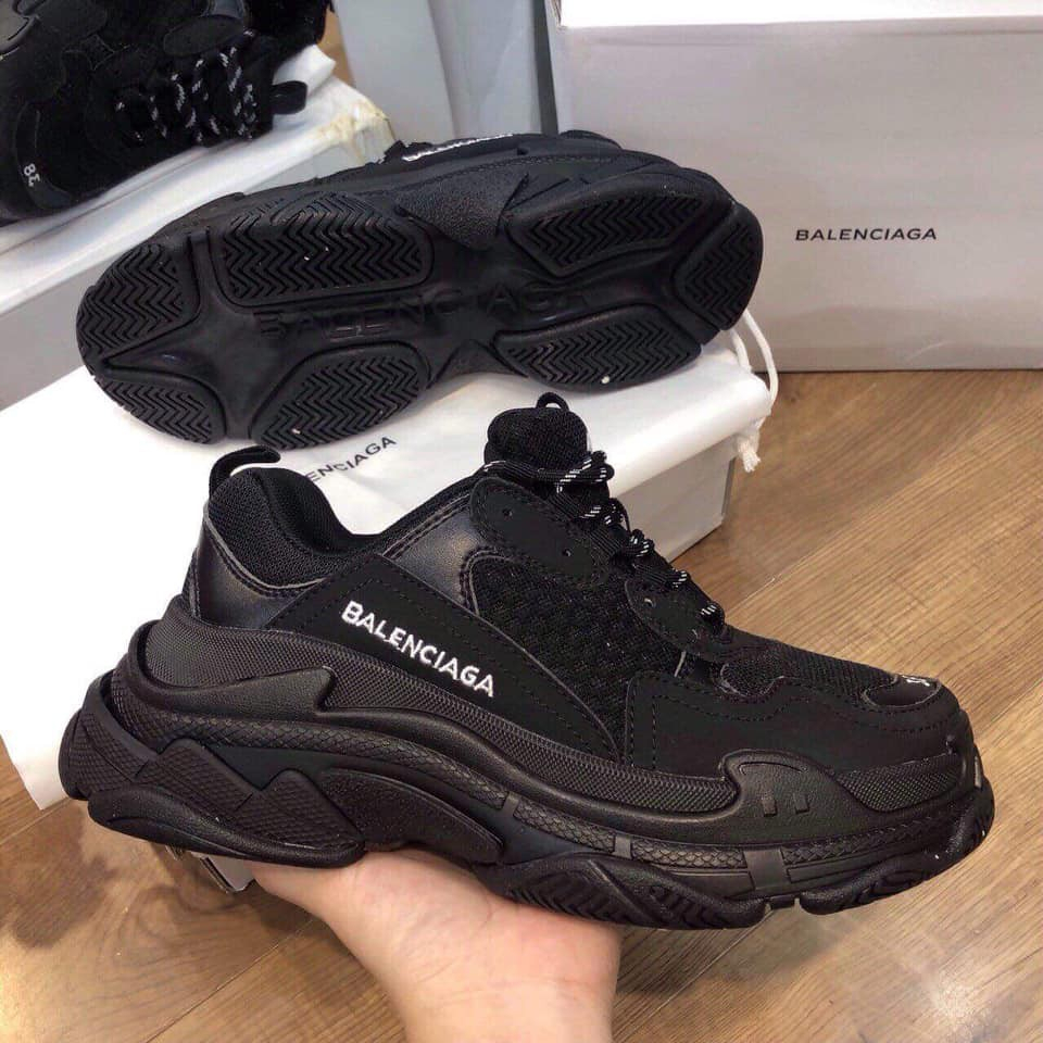 Giày thể thao sneaker Triples Trắng full HỖ TRỢ ĐỔI TRẢ TRONG 15 NGÀY !