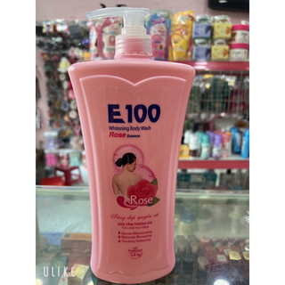 SỮA TẮM TRẮNG DA TINH CHẤT HOA HỒNG E100 (1,2KÝ)