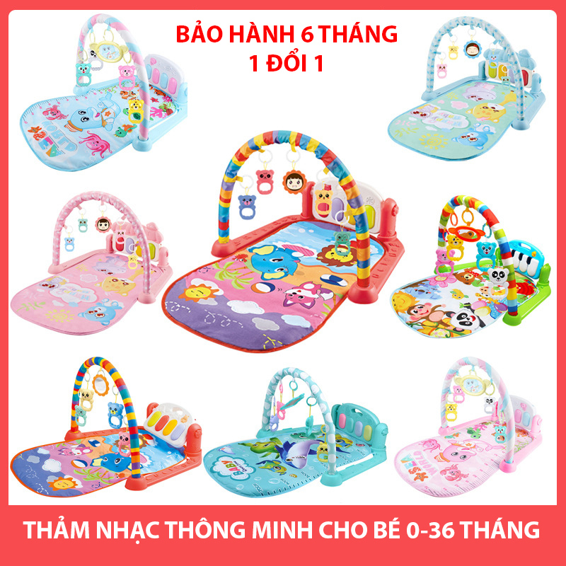 Thảm Nhạc Cho Bé Sơ Sinh Nằm Chơi Kết Hợp Đàn Piano