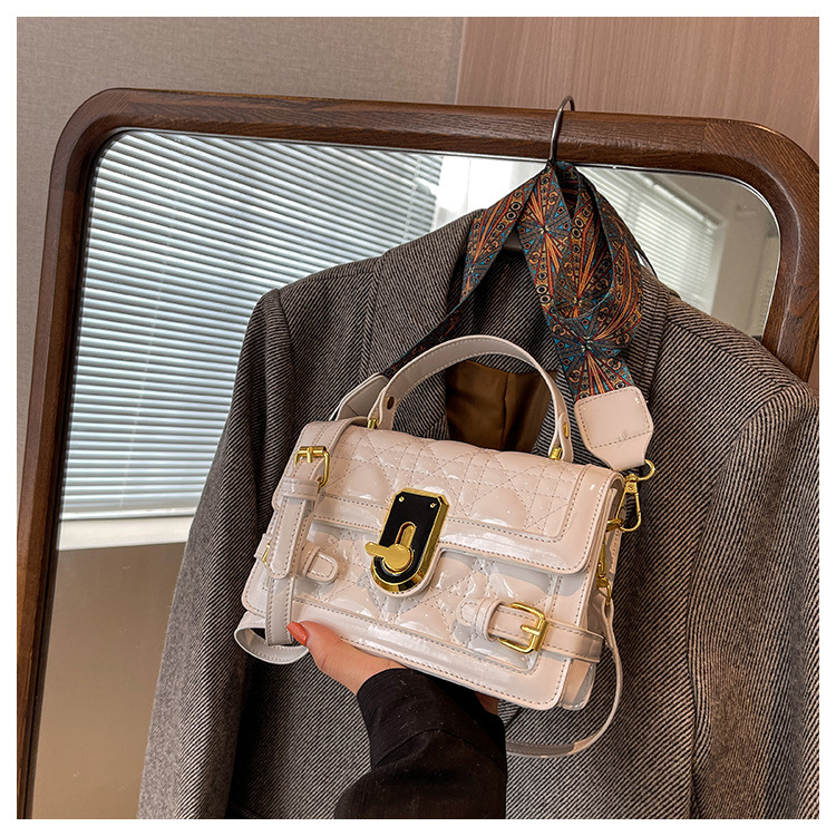 Túi xách nữ chất liệu da bóng đeo chéo đeo vai - THL02